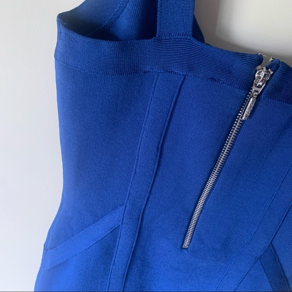 NWT Guess blue bodycon dress - Picture 6 of 7
